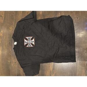 West Coast Choppers Black Graphic T-Shirt